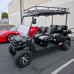 2017 E-Z-GO L6 Lithium Street Legal Golf Cart