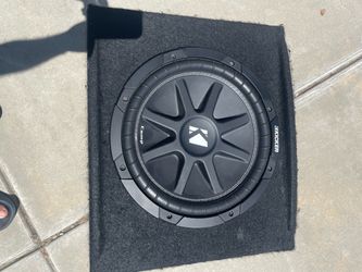 Kicker comp with box speaker