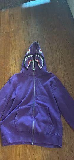 REAL purple bape hoodie