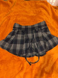 Plaid Skirt