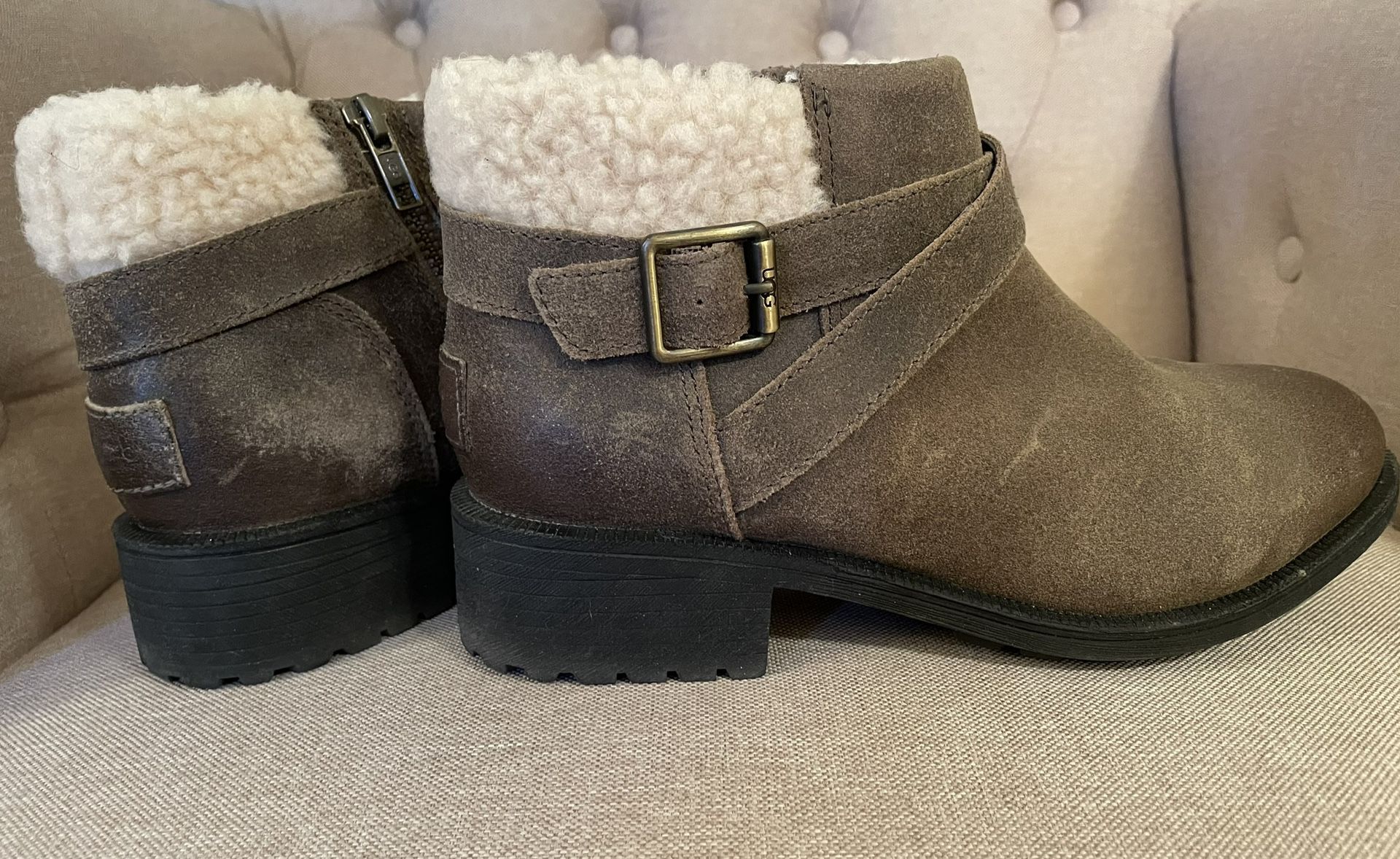 UGG Benson Ankle Boots, Women’s Size 6.5, Excellent Condition, $160