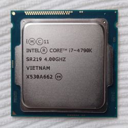 Intel Core I7-4790K SR219 4.0 GHz Quad Core LGA 1150 CPU Processor