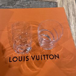 Set Of Louis Vuitton Twist Glasses. Retails At $560