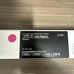 Canon GPR-61 High-Yield Toner - Magenta (3765C003)