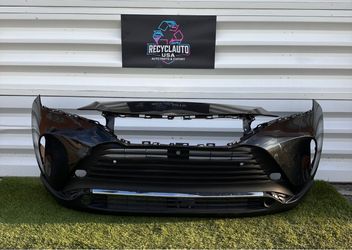 2021 2022 2023 2024 TOYOTA VENZA FRONT BUMPER OEM GENUINE