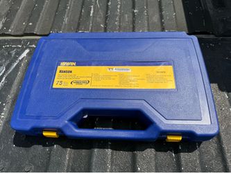 IRWIN 75-Piece Machine SAE Metric Self Alignment Tap and Die Set