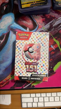 Pokémon scarlet and Violet 151 Booster Bundle