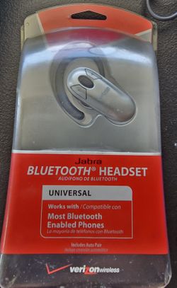Jabra
Bluetooth Headset
Brand new