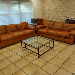 Genuine Leather Sofas From Classics North Carolina