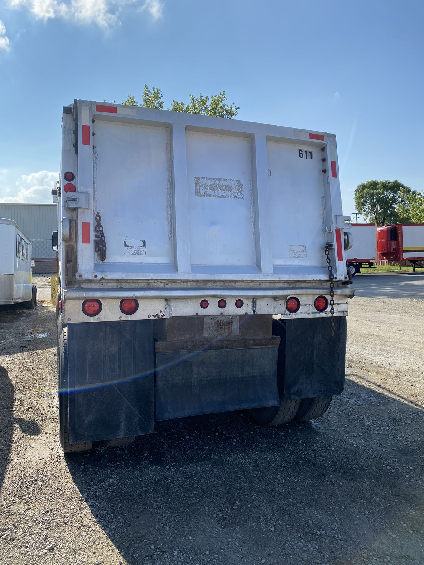 Aluminum Dump Trailer!
