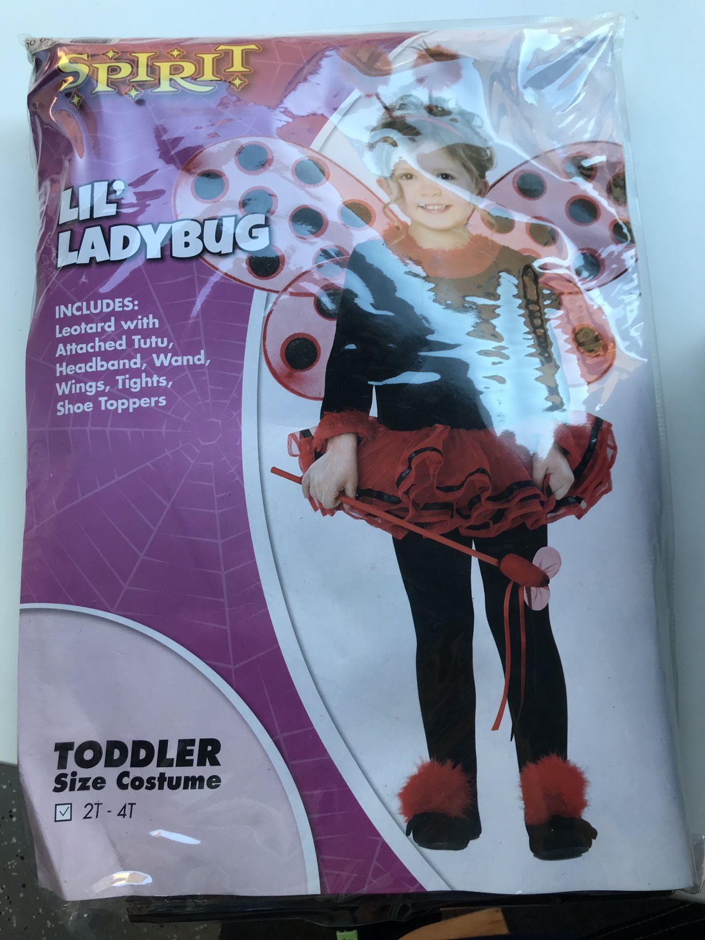 Ladybug Halloween costume 2-4T