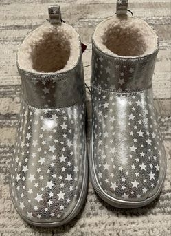 Roxy Silver Starry Winter Boots