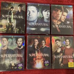 Supernatural DVDs - Seasons 1-6