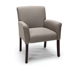 Guest Chair. Color tan OFM Essentials Collection Fabric Executive 19" Interior Arm Width 22.25" Exterior Arm Width 17.75" W x 20" H Back Size 19" W x 