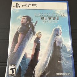 Crisis Core Final Fantasy VII Reunion PlayStation 5
