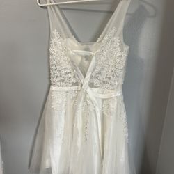 White Event Dress