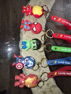 Marvel Character Keychains