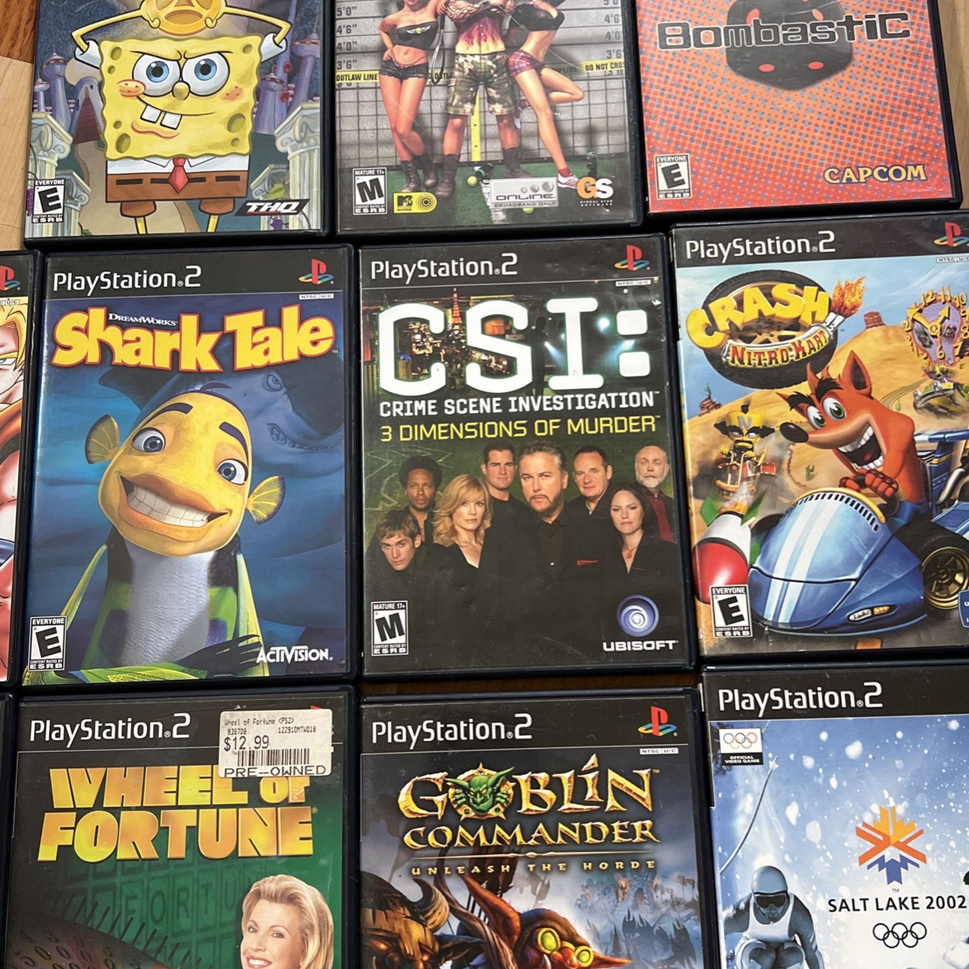 Ps2 Game Lot MAKE OFFER