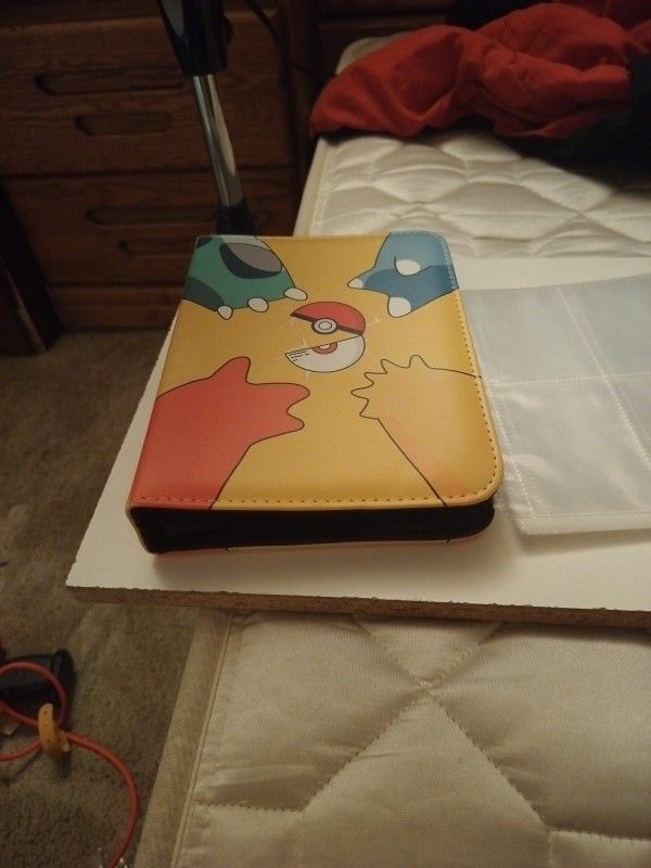 Pokemon Binder And Cards With Extra Pages