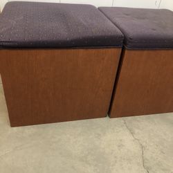 Wooden Padded Stools $20Each