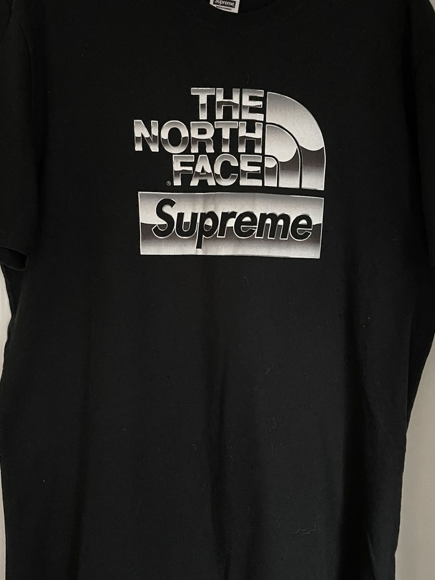 Supreme/The North Face Metallic Logo Tee