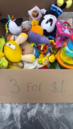 Baby & Toddler Toys Lot –VTech, Plush Toys & More