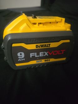 Dewalt battery 9ah 20v /60v