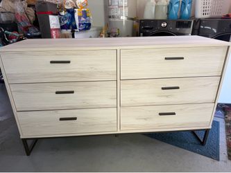 6 Drawer bedroom dresser