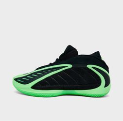 Nike Anthony Edward’s Hyperdunk black and green basketball shoes