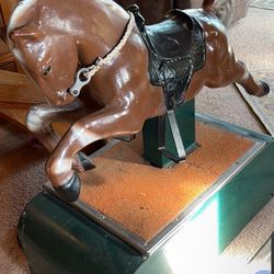 Vintage Rocking Horse Ride. 1950-70’s