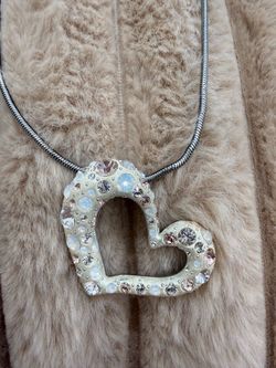 Swarovski heart necklace