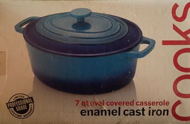 cast iron  & baker with lid 60