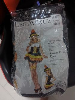 Candy Corn Witch Costume 