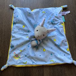 Goodnight Moon Plush Bunny Rabbit Security Lovey Blanket Knotted Ends 2019