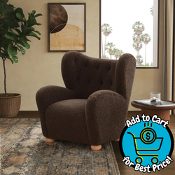 Safavieh Couture Galloway Wingback Accent Chair