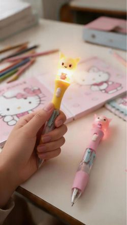 Light up Kuromi pens