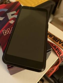 BLU C5L MAX 2024 Unlocked Android Phone - Box and Cable