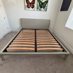  Bed Frame Leather Design Within Reach Vella Bedframe