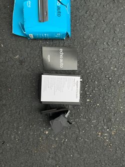 Amazon - Echo Auto Smart Speaker with Alexa - Black brand new