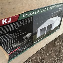 23’x22’ Brand New Metal Garage