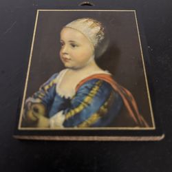 Vintage Tiny Dutch Picture 