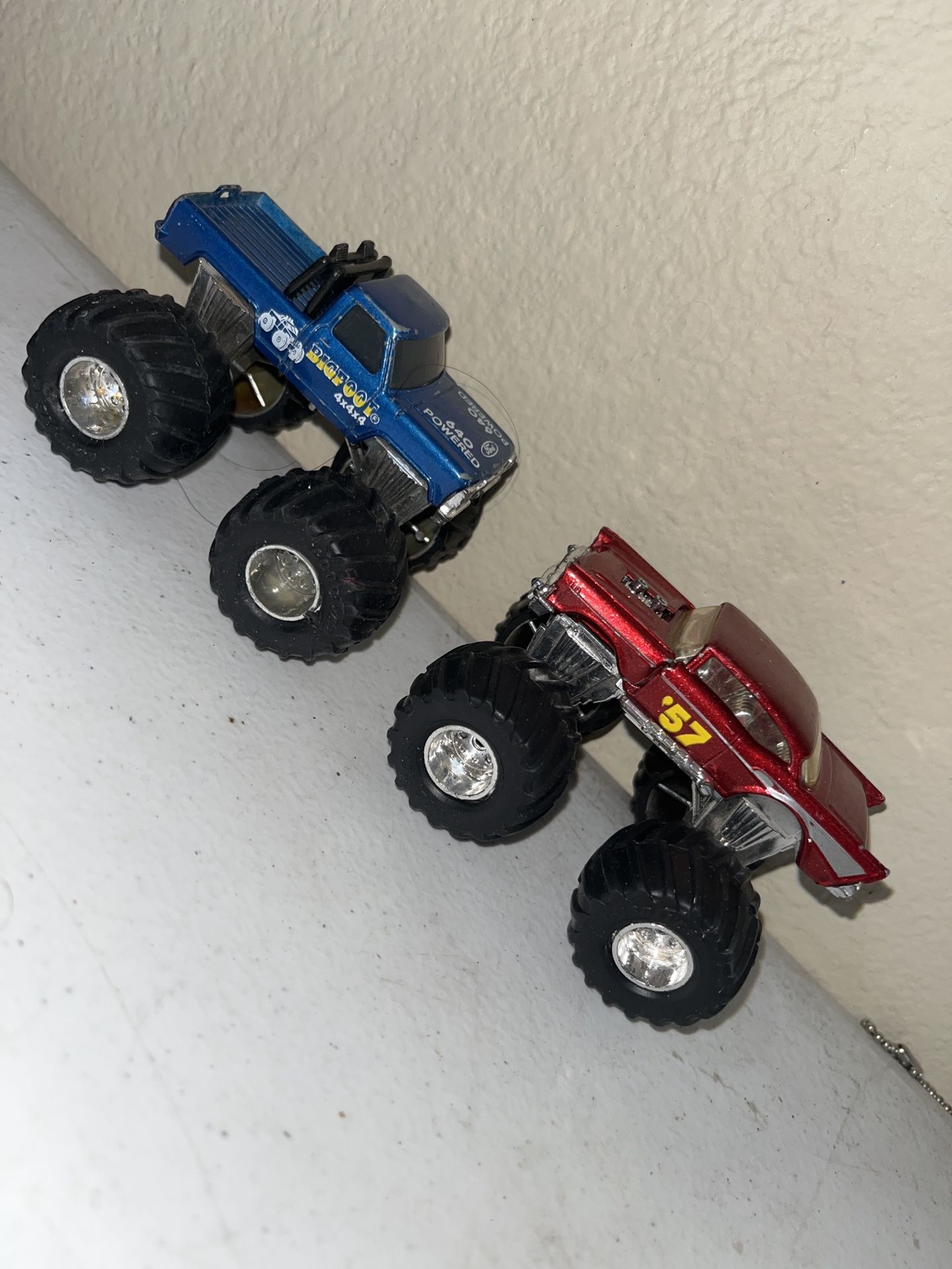 1985 Matchbox Superchargers BIGFOOT 1:64 Monster Truck Plus 57 Chevy 👀🔥