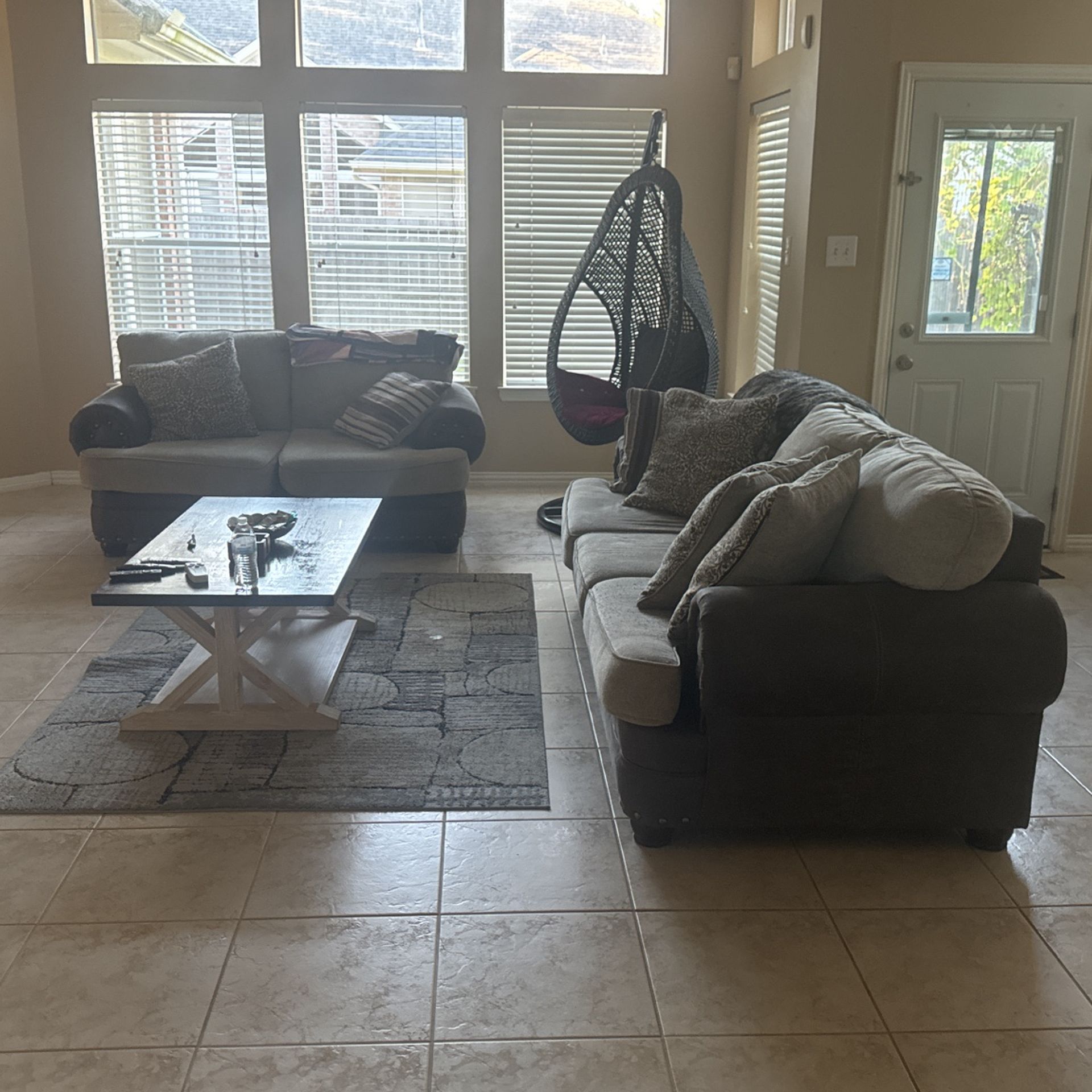 Sofa Set And Coffee Table