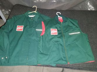 Vintage coca cola jacket 2-in-1