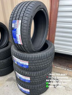 275/40R20 Atlander Set of Tires Installed and Balanced Set de Llantas Nuevas Instaladas y Balanceadas