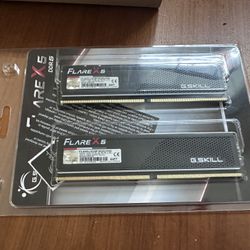G.SKILL Flare X5 Series DDR5 RAM (AMD Expo) 32GB (2x16GB) 6000MT/s CL30-38-38-96 1.35V Desktop Computer Memory U-DIMM - Matte Black (F5-6000J3038F16GX