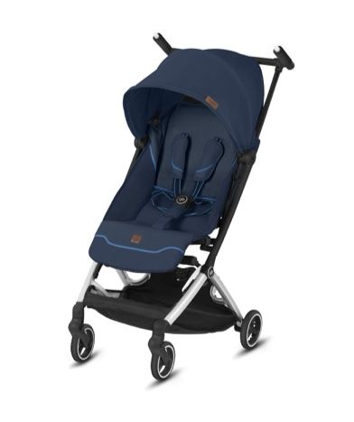 GB Pockit + All City Black Velvet Travel stroller