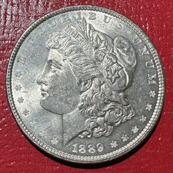 1889-P Morgan Dollar Beautiful Coin With Good Details 
