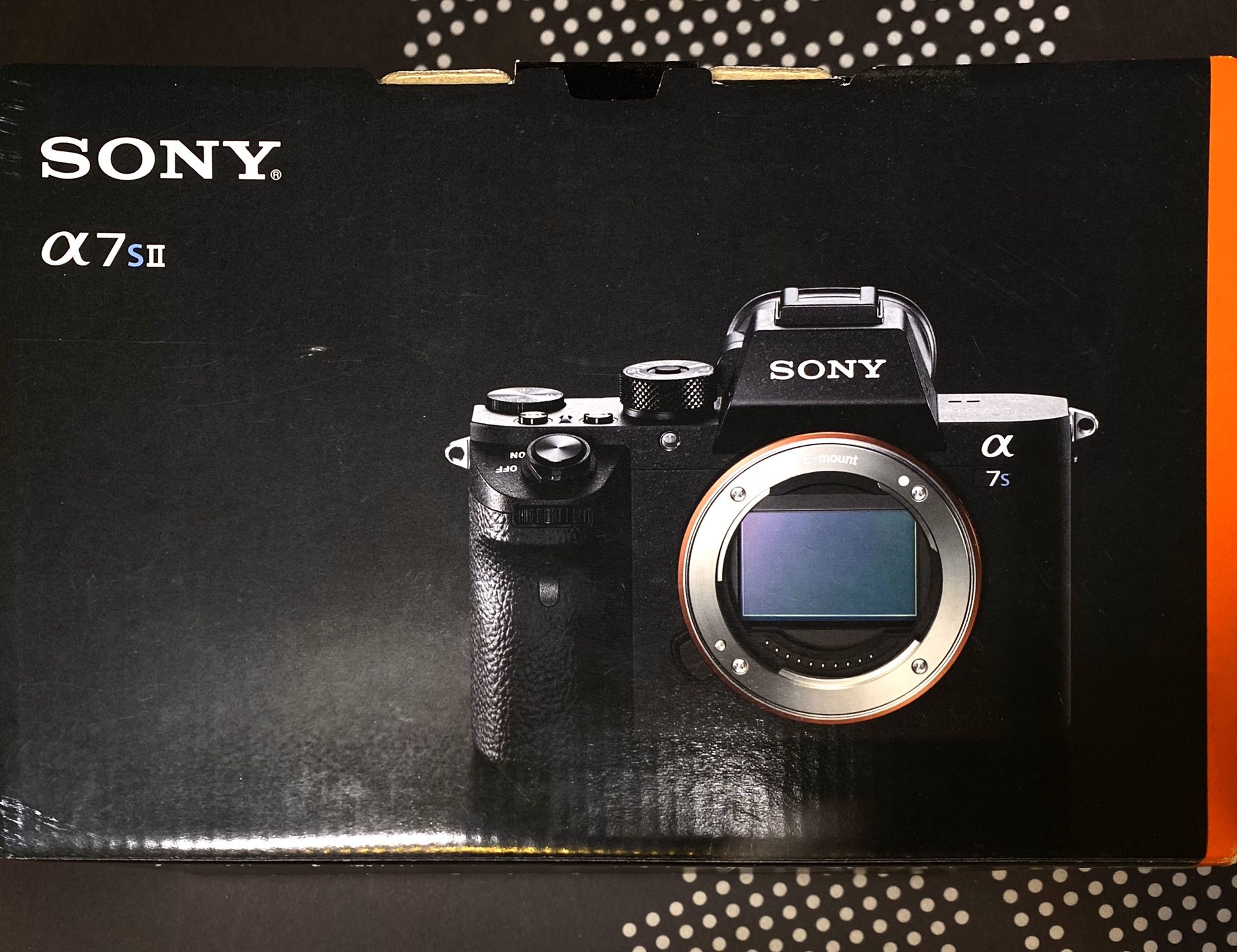 Sony a7s ii Mirrorless 4K Camera, 5 axis stabilization