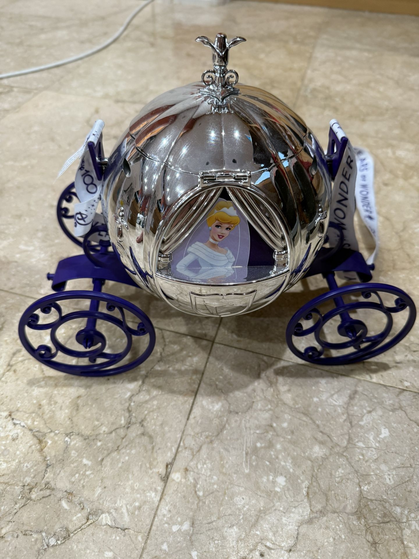 Cinderella Carriage Disneyland limited Popcorn Bucket